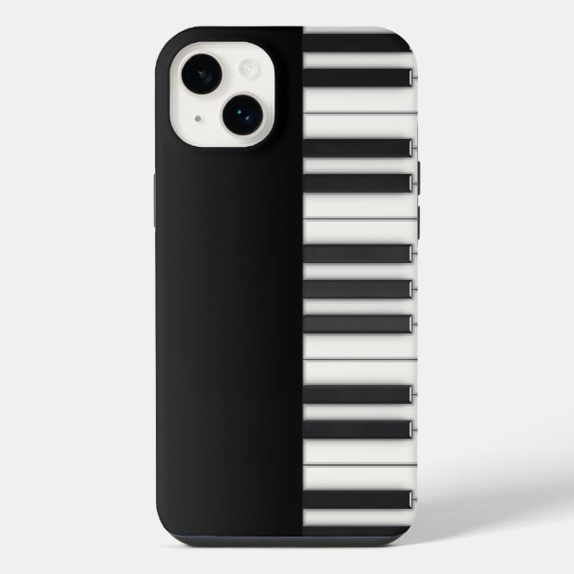 Klavier iPhone Hülle (Rückseite)