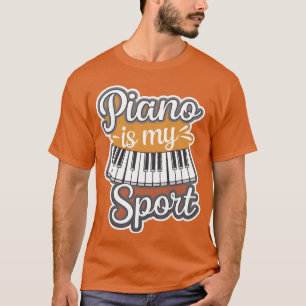 Klavier ist mein Sport Junge T-Shirt