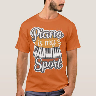 Klavier ist mein Sport Junge T-Shirt