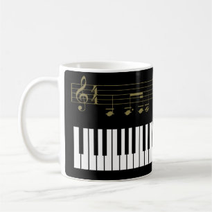 Klavier Kaffeetasse
