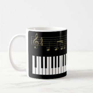 Klavier Kaffeetasse