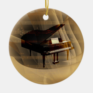 Klavier Keramikornament