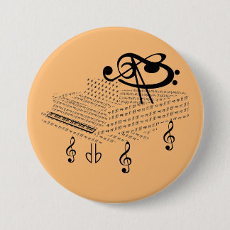 Klavier, klassische Musik, Button