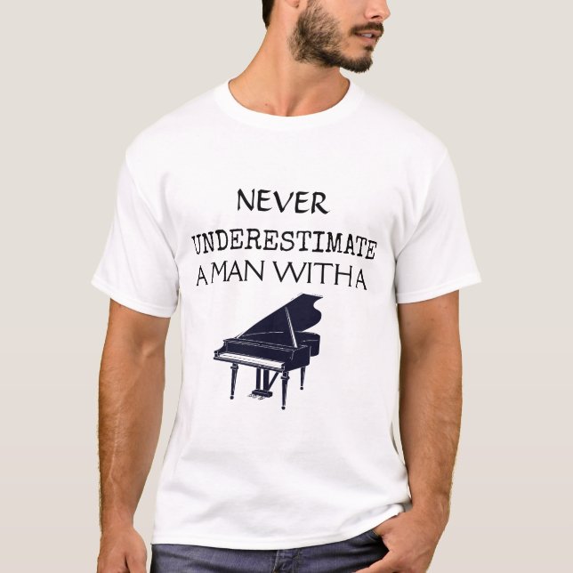 Klavier - Musikinstrument für Klavier T-Shirt (Vorderseite)