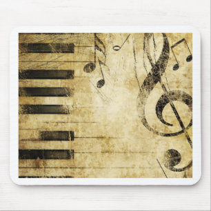Klavier-Musiknoten Mousepad