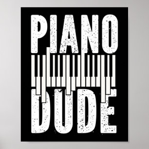 Klavier Pianist Klavier Typ Poster