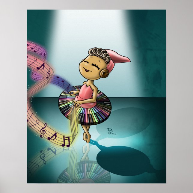 Klavier Poster (Vorne)