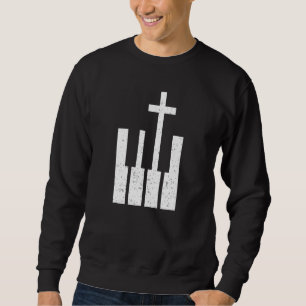Klavier-Religion-Musiker Sweatshirt