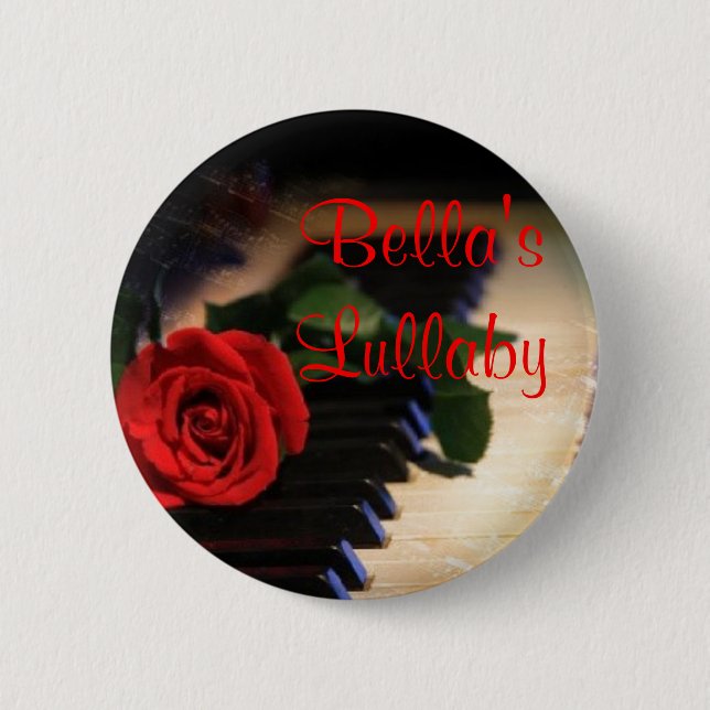 Klavier, 's-Wiegenlied Button (Vorderseite)
