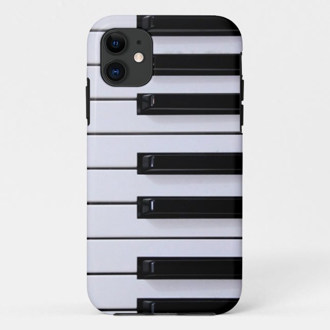 Klavier-Schlüssel Case-Mate iPhone Hülle (Rückseite)