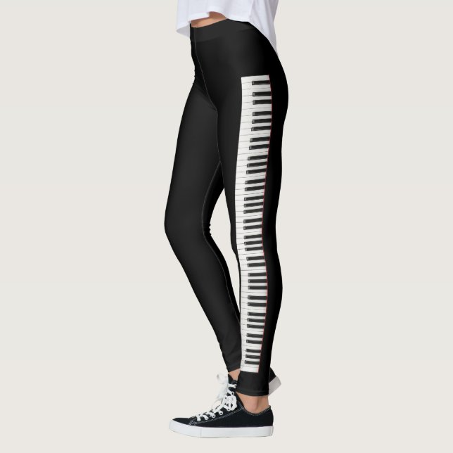 Klavier-Schlüssel Leggings (Links)