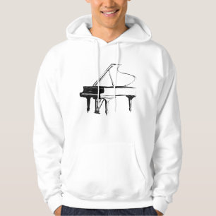 Klavier skizzieren hoodie