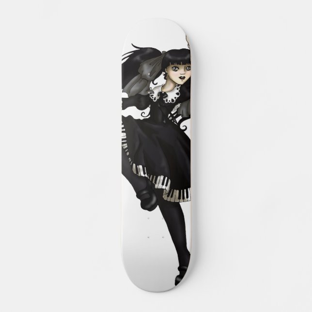 Klavier-Tanz Skateboard (Vorderseite)