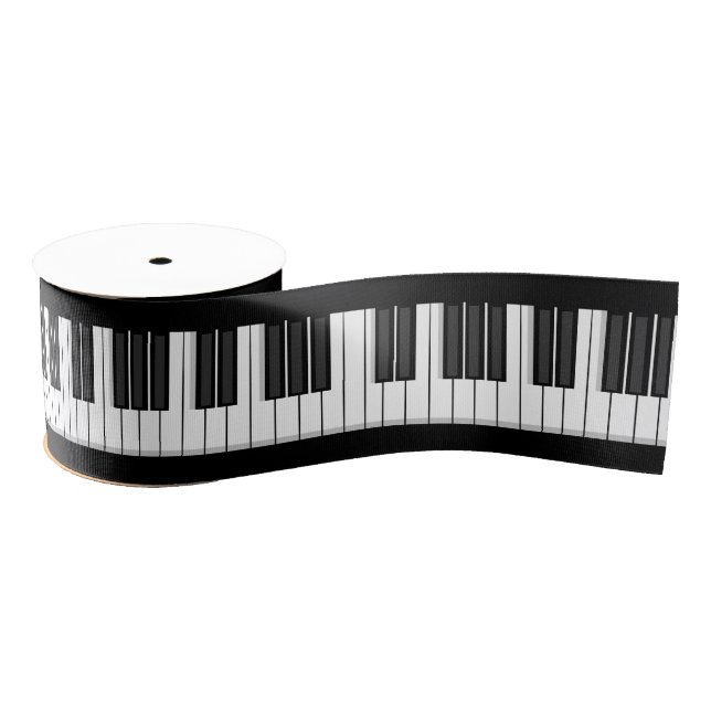 Klavier-Tastatur-Band Ripsband (Spule)