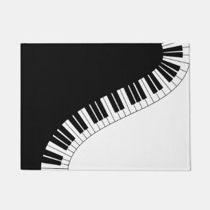 Klavier-Tastatur Fußmatte