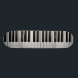 Klavier-Tastatur-Gewohnheits-Skateboard Skateboard<br><div class="desc">Ob Sie ein Klaviervirtuoso oder -jemand sind,  die Essstäbchen kaum spielen können,  sind Sie zur Liebe dieser Schwarzweiss-Klavier-Tastatur-GewohnheitSkateboard sicher.</div>