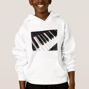 Klavier-Tastatur Hoodie