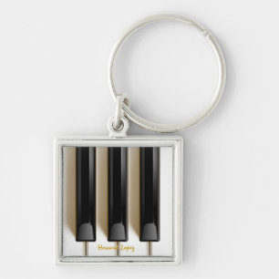 Klavier-Tastatur-"Schlüssel-" Kette Schlüsselanhänger
