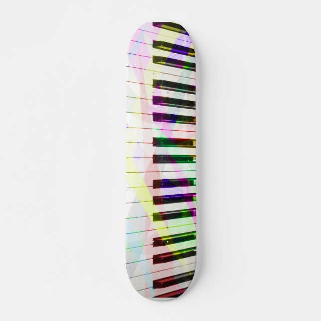 Klavier-Tastatur Skateboard (Vorne)