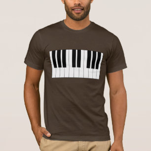 Klavier-Tastatur T-Shirt