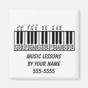 Klavier-Theorie Magnet
