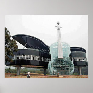 Klavier- und Violinhaus Poster