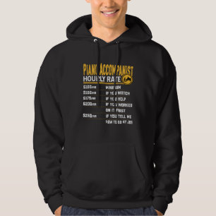 Klavierbegleiter Stundensatz Pianist Klavier Mus Hoodie