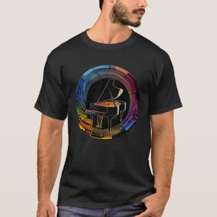 Klavierinstrument für Pianist Musician Keyboard Pl T-Shirt