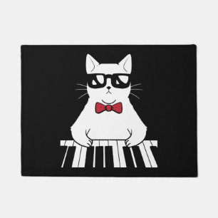 Klavierkatze Fußmatte