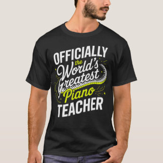 Klavierkunst für Klavierspieler Klavierlehrer Klav T-Shirt