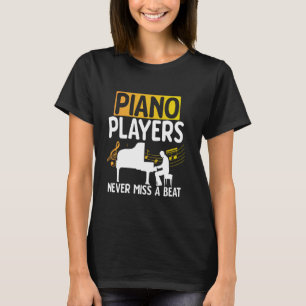 Klavierlehrer Musikliebhaber Pianisten Konzert Fra T-Shirt
