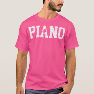 Klavierlehrer Pianist Vintage Klavier T-Shirt