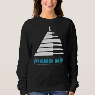 Klaviermann für Tastatur und Instrument Sweatshirt