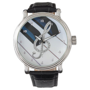 Klaviermusicalsymbol Armbanduhr