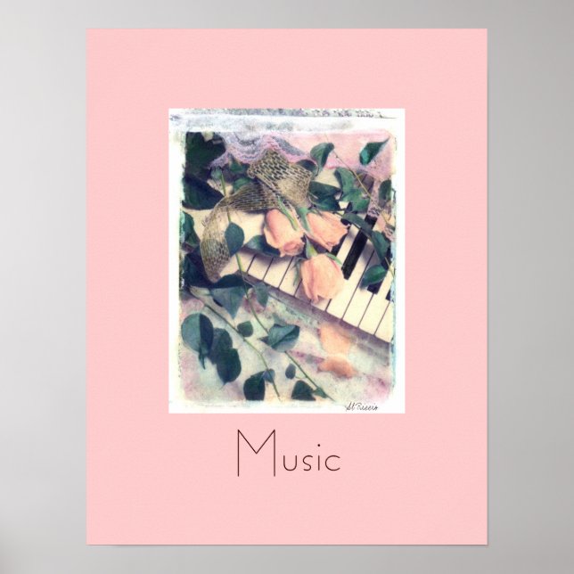 Klaviermusik, Al Riccio Poster (Vorne)