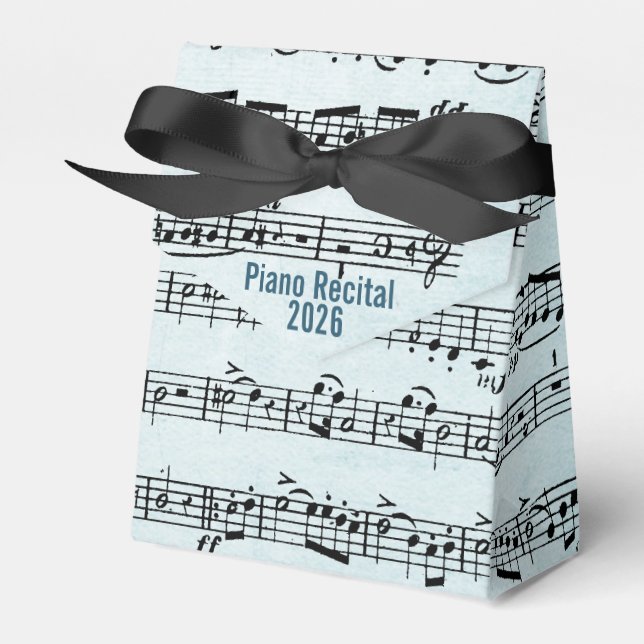 Klaviermusik Geschenkschachtel (Vorderseite)