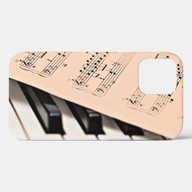 Klaviermusik, populäres Design Case-Mate iPhone Hülle (Rückseite (Horizontal))
