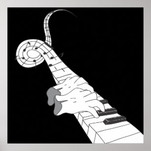 Klaviermusik Poster