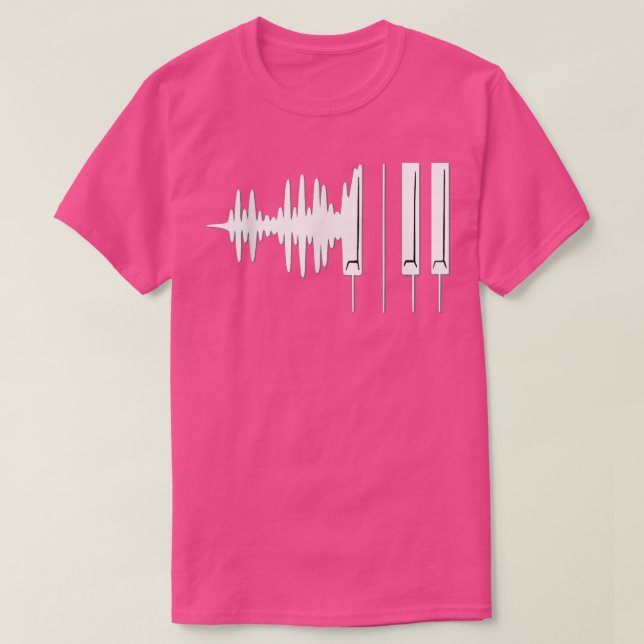 Klaviermusik T-Shirt (Design vorne)