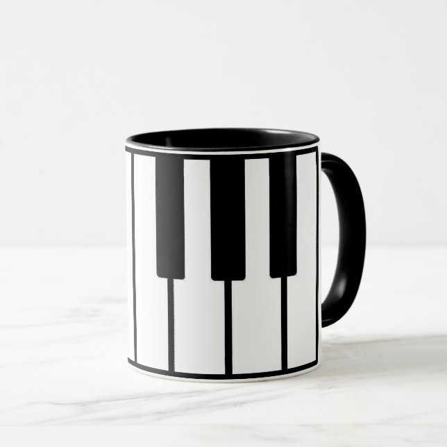 Klaviermusik Tasse (VorderseiteRechts)