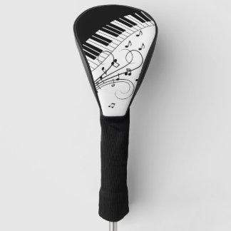 Klaviermusikdesign Golf Headcover