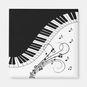 Klaviermusikdesign Magnet