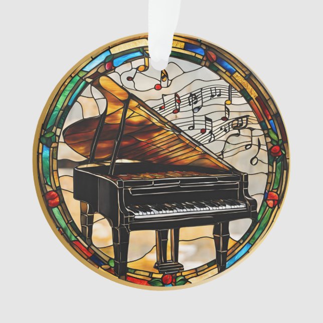 Klaviermusikinstrument Ornament (Vorderseite)