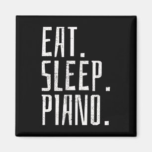 Klaviermusikinstrument Pianist Vintages Geschenk Magnet