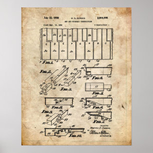 Klavierpatent Poster