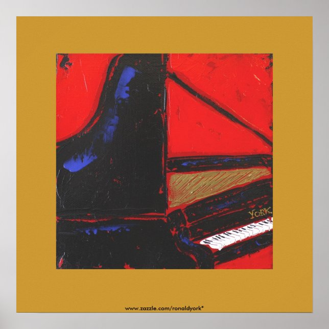 Klavierposter Poster (Vorne)
