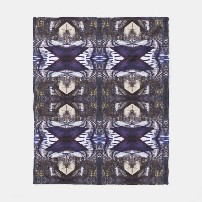 Klavierstühlen Fleecedecke (Vorderseite)