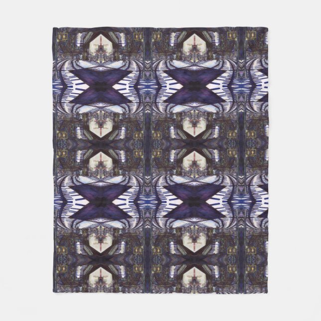 Klavierstühlen Fleecedecke (Vorderseite)