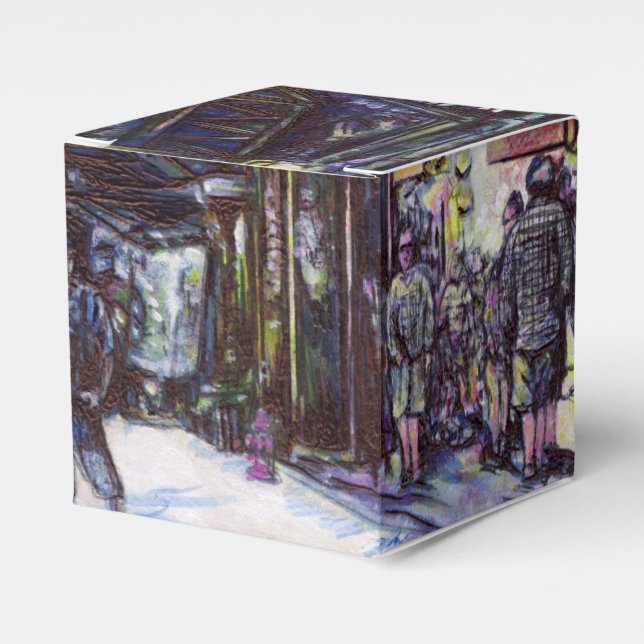 Klavierstühlen Geschenkschachtel (Vorderseite)