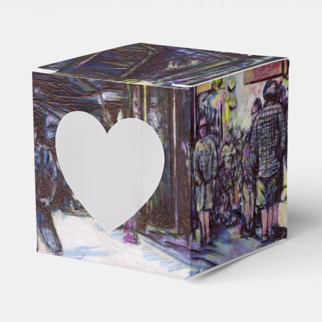 Klavierstühlen Geschenkschachtel (Vorderseite)